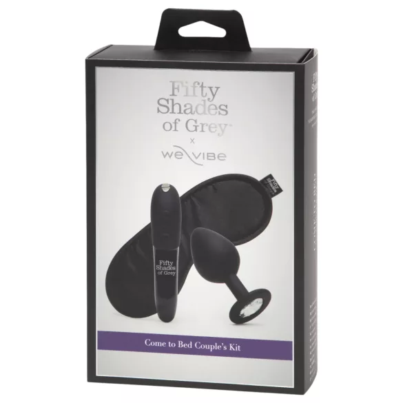 Cinquanta Sfumature di Grigio Come To Bed - Set 3 pz (nero)