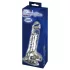 Crystal - Vibratore con ventosa (trasparente)