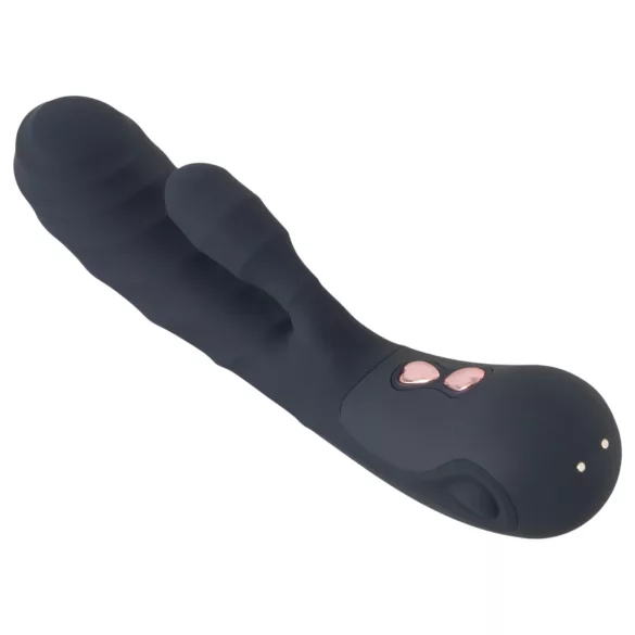 You2Toys - Oh! Rabbit vibratore con braccio clitorideo (nero)