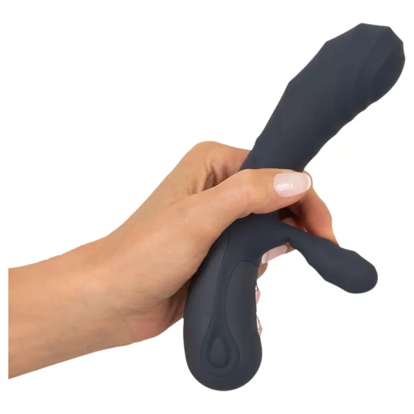 You2Toys - Oh! Rabbit vibratore con braccio clitorideo (nero)