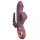 You2Toys - vibratore triplo ricaricabile - silicone viola