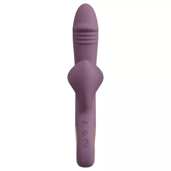 You2Toys - vibratore triplo ricaricabile - silicone viola