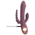 You2Toys - vibratore triplo ricaricabile - silicone viola