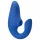 Womanizer Blend - vibratore punto G e stimolatore clitorideo (blu)