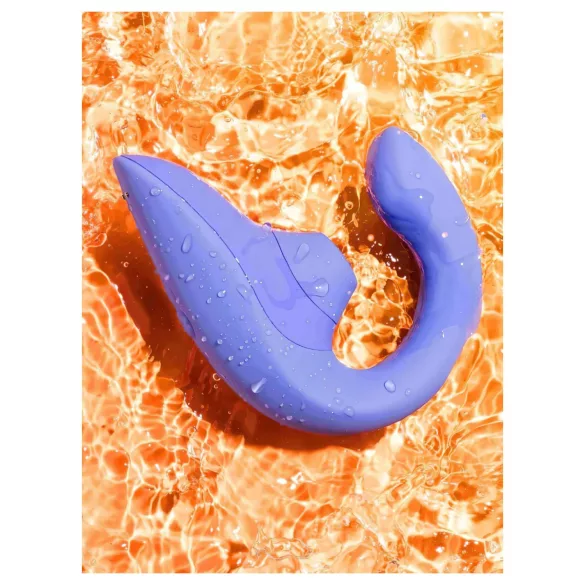 Womanizer Blend - vibratore punto G e stimolatore clitorideo (blu)
