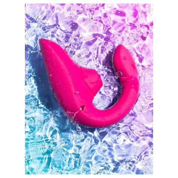 Womanizer Blend - vibratore punto G e stimolatore clitorideo (rosa)