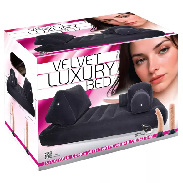 You2Toys Velvet Luxury - macchina del sesso con letto integrato - nero