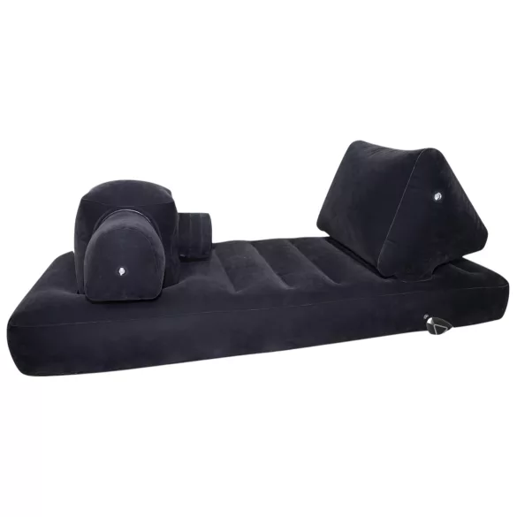 You2Toys Velvet Luxury - macchina del sesso con letto integrato - nero
