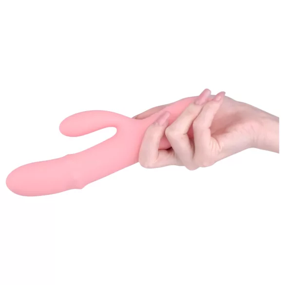 Svakom Mora Neo - Vibratore con braccio clitorideo perlato controllato tramite app (rosa)