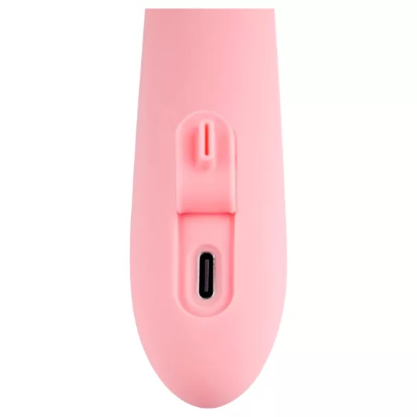 Svakom Mora Neo - Vibratore con braccio clitorideo perlato controllato tramite app (rosa)