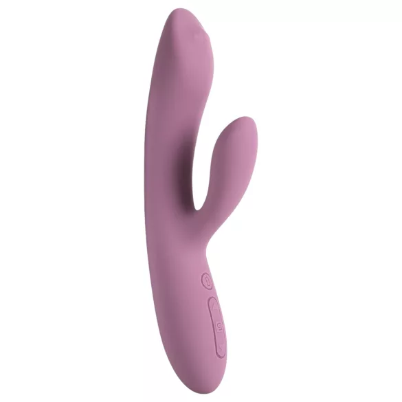 Svakom Trysta Neo - vibratore rabbit con sfere rotanti - silicone rosa