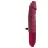 Beau Coeur Varelo - vibratore realistico in silicone ricaricabile (rosso)