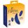 Smile - Vibratore per slip extra sottile con telecomando (blu)