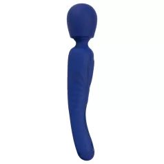 Smile - vibratore massaggiatore 2 in 1 con lingua (blu)