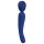Smile - vibratore massaggiatore 2 in 1 con lingua (blu)