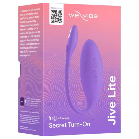 We-Vibe Jive Lite - Ovetto vibrante controllato tramite app (viola)