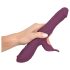 Javida - vibratore rabbit 3 in 1 con perle rotanti e spinta - silicone viola