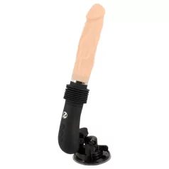   You2Toys - macchina del sesso telecomandata - vibratore spinta realistico beige