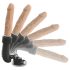 You2Toys Macchina del Piacere RC Flesh - vibratore pulsante (nero)