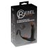 Rebel - vibratore prostatico spingente (nero)