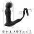 Rebel - vibratore prostatico spingente (nero)