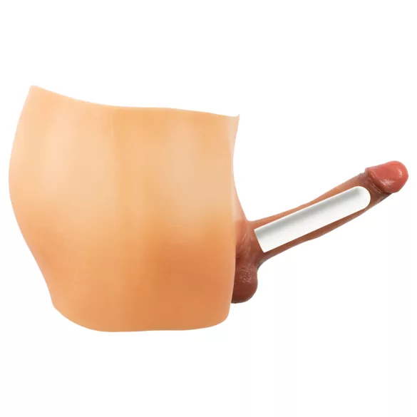 You2Toys Ultra Realistic - mutandina con pene vibrante - realistico color carne