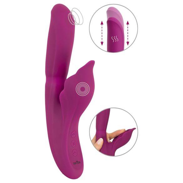 Javida - Vibromassaggiatore 4in1 per Punto G e Clitoride (Viola)