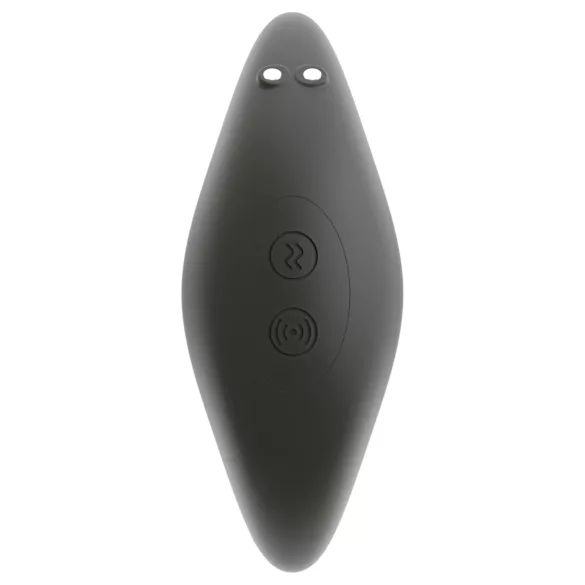 ANOS - vibratore prostatico ad anello mobile - silicone nero