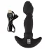 ANOS - vibratore prostatico ad anello mobile - silicone nero