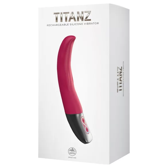 Excellent Power Titanz - vibratore punto G e P - silicone rosa