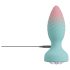Beau Coeur Juvela - plug anale vibrante - silicone turchese