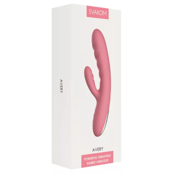 Svakom Avery - vibratore con movimento spinta e braccio clitorideo