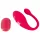 Beau Coeur Koral - uovo vibrante con telecomando (rosa)