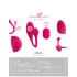 Beau Coeur Koral - uovo vibrante con telecomando (rosa)