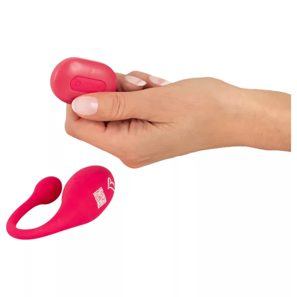 Beau Coeur Koral - uovo vibrante con telecomando (rosa)
