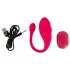 Beau Coeur Koral - uovo vibrante con telecomando (rosa)