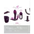 Beau Coeur Ariva - vibratore per slip 3 in 1 - silicone viola