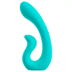   Beau Coeur Naira - vibratore punto G e clitoride - silicone verde