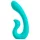 Beau Coeur Naira - vibratore punto G e clitoride - silicone verde
