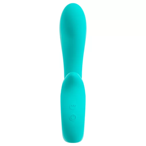 Beau Coeur Naira - vibratore punto G e clitoride - silicone verde