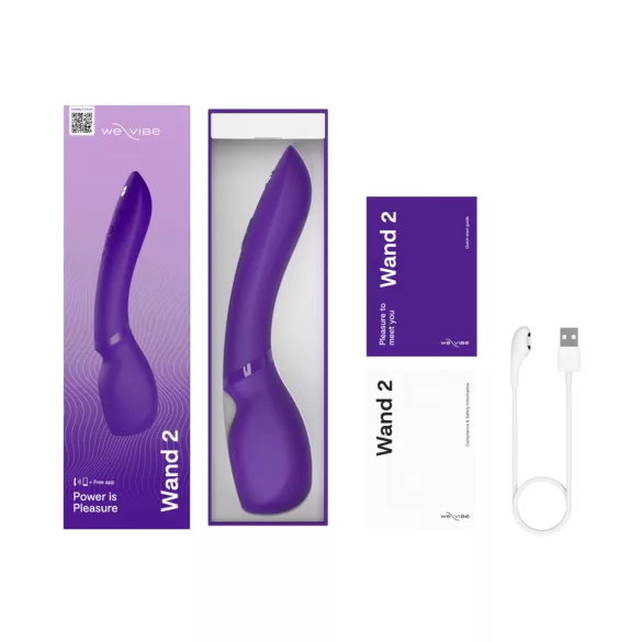 We-Vibe Wand 2 - Massaggiatore vibrante controllato tramite app