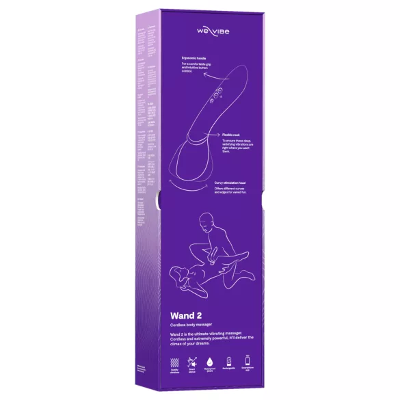 We-Vibe Wand 2 - Massaggiatore vibrante controllato tramite app