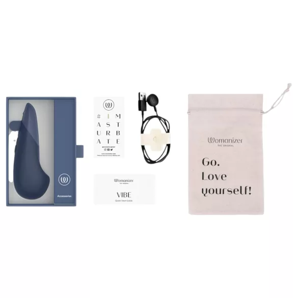 Womanizer - vibratore clitoride - blu