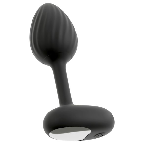 ANOS - set plug anale vibrante - silicone nero