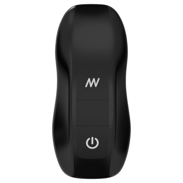 ANOS - set plug anale vibrante - silicone nero