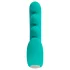 Beau Coeur Sylora - vibratore 2in1 con perle (verde)