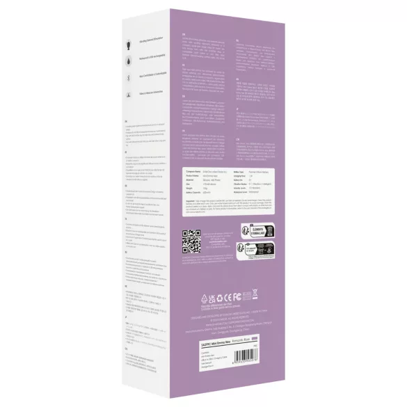 Svakom Mini Emma Neo - massaggiatore vibrante controllato tramite app (viola)