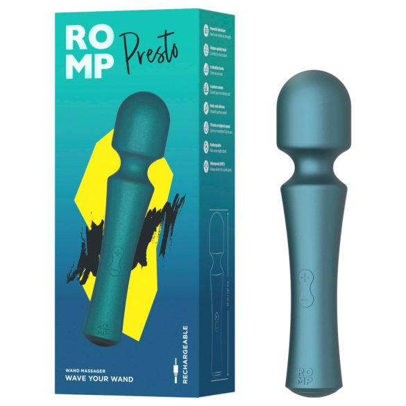 ROMP Presto - vibratore massaggiatore - verde
