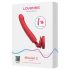 Lovense Mission 2 - vibratore intelligente con ventosa (rosso)