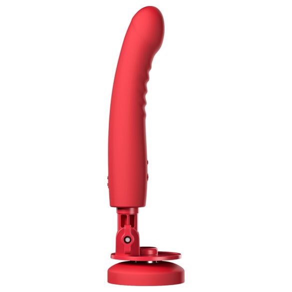 Lovense Mission 2 - vibratore intelligente con ventosa (rosso)